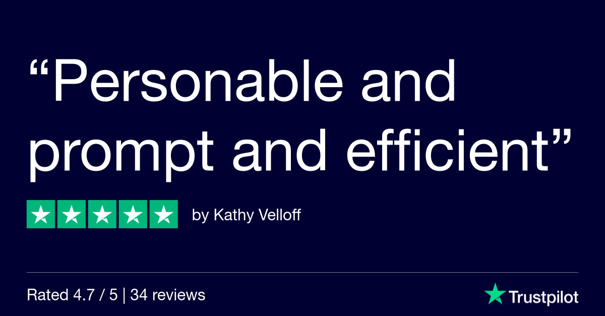 Trustpilot Review - Kathy Velloff